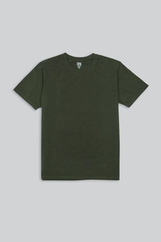 MEN BASIC DOUBLE KNIT T-SHIRT