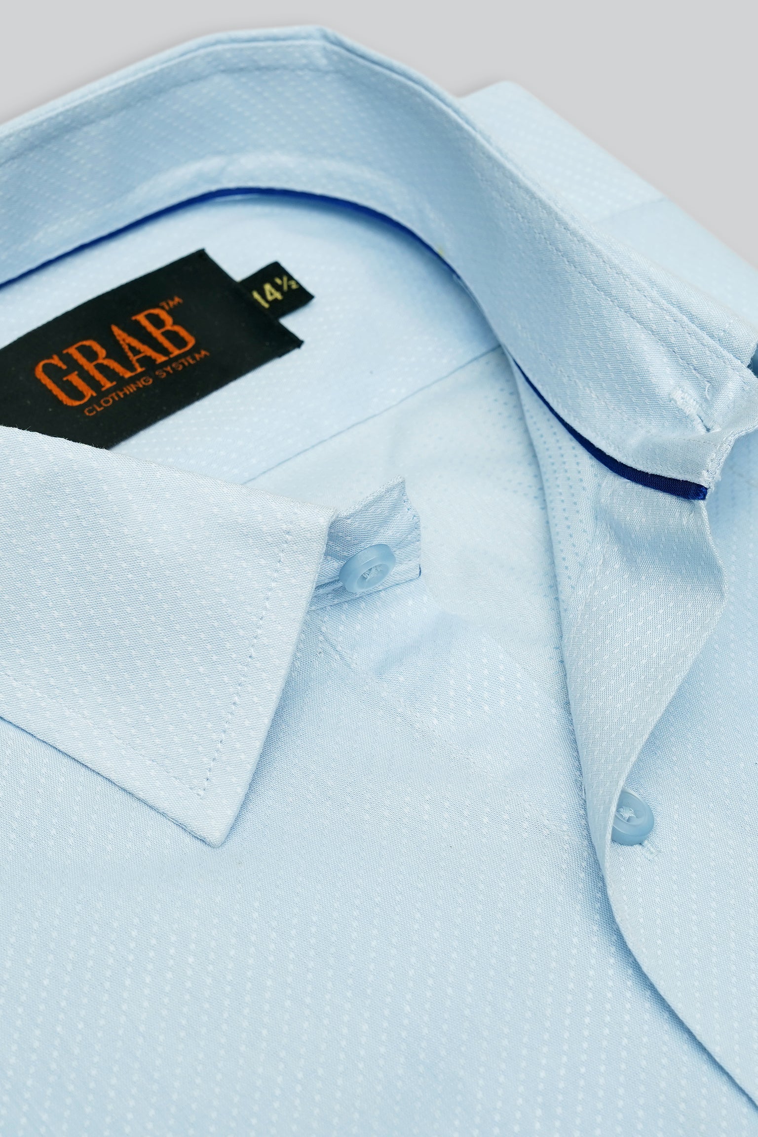 BLUE SELF SHIRT