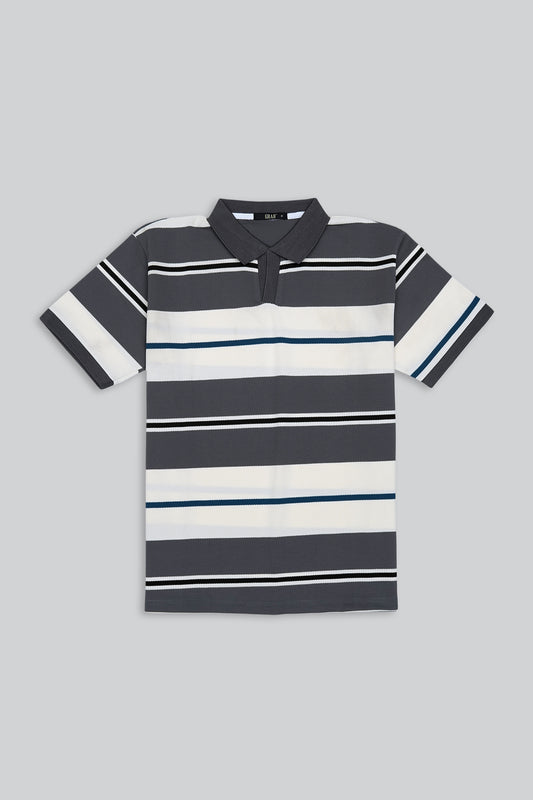 Textured Polo Shirt  ( BL2 )