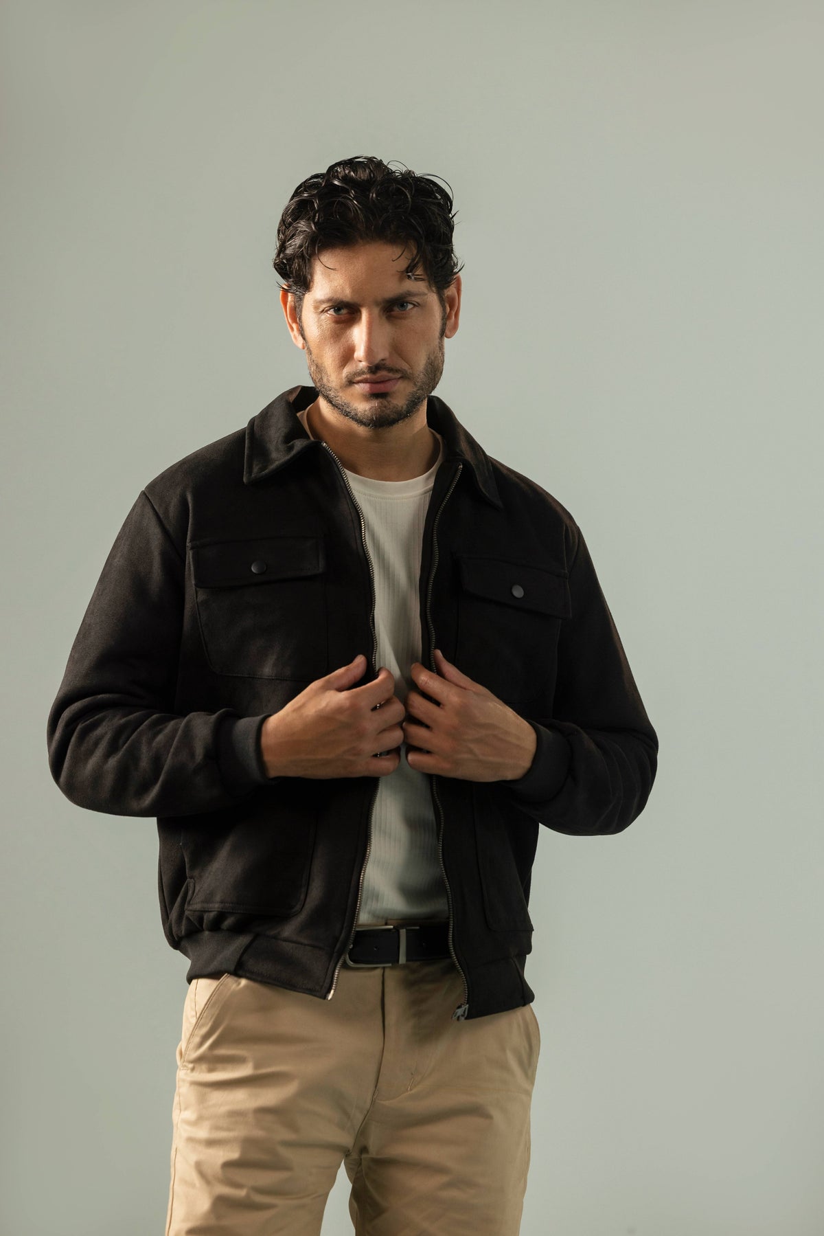 Nomad Black Suede Jacket