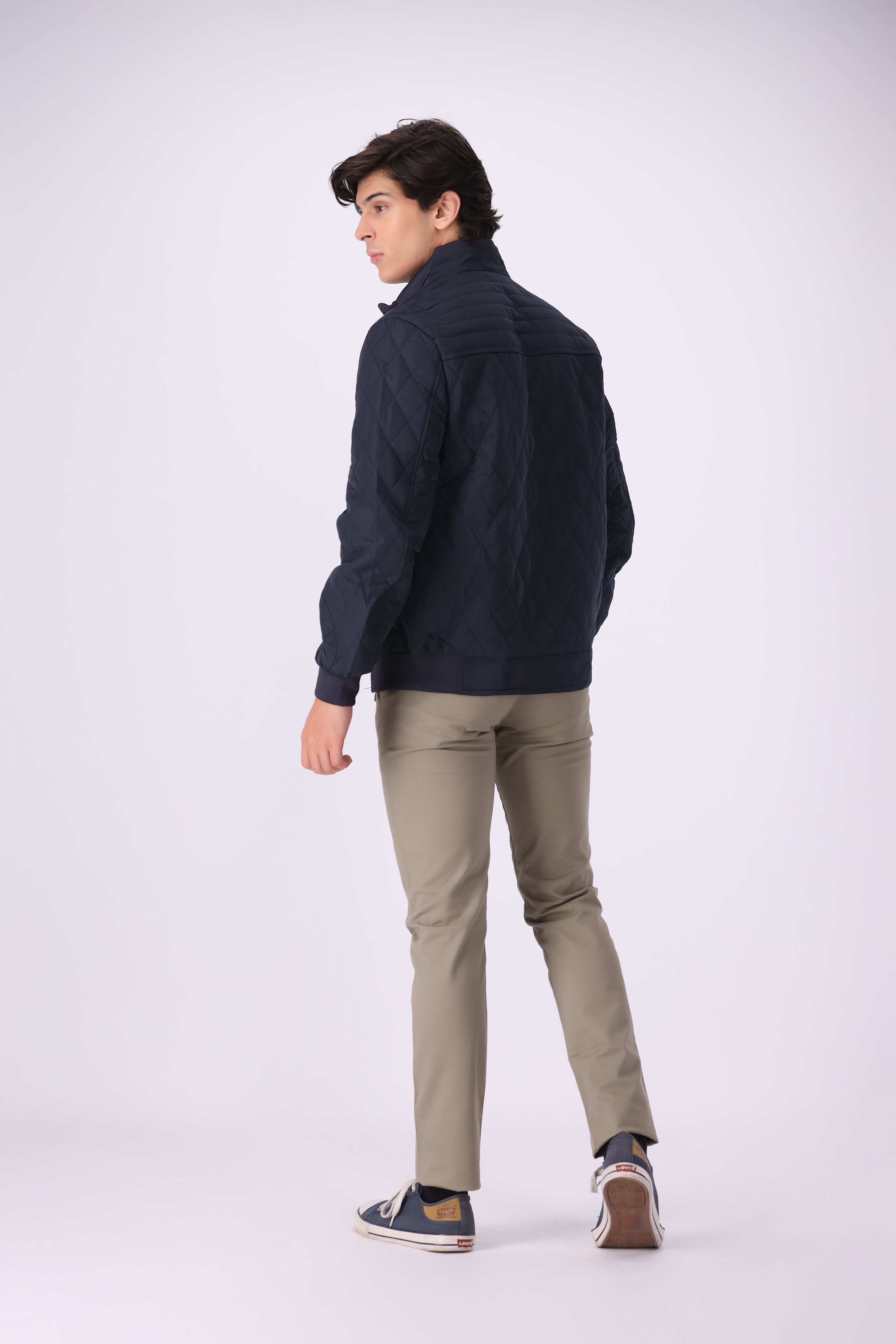 NAVY JACKET PARASHOOT (2382)