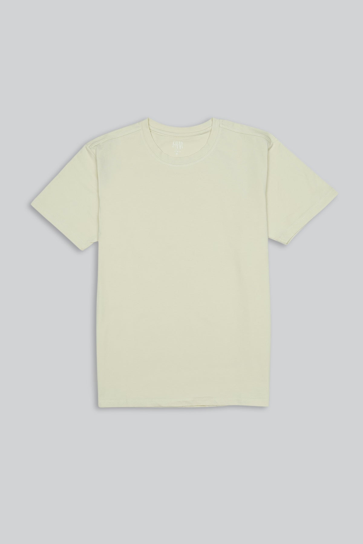 MEN BASIC DOUBLE KNIT T-SHIRT