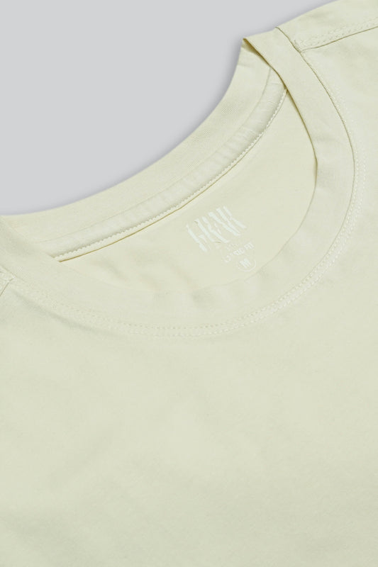 MEN BASIC DOUBLE KNIT T-SHIRT