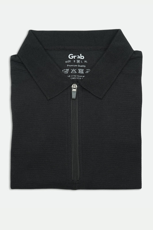 Grab Polo Zipper   ASM1