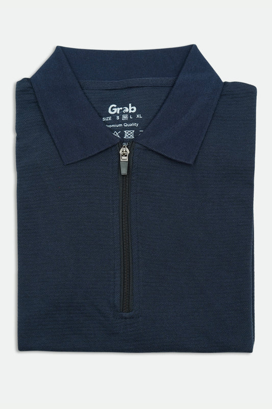 Grab Polo Zipper   ASM1