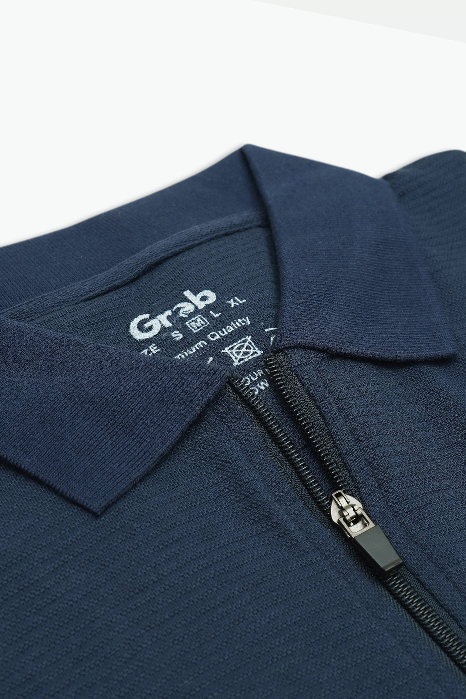 Grab Polo Zipper