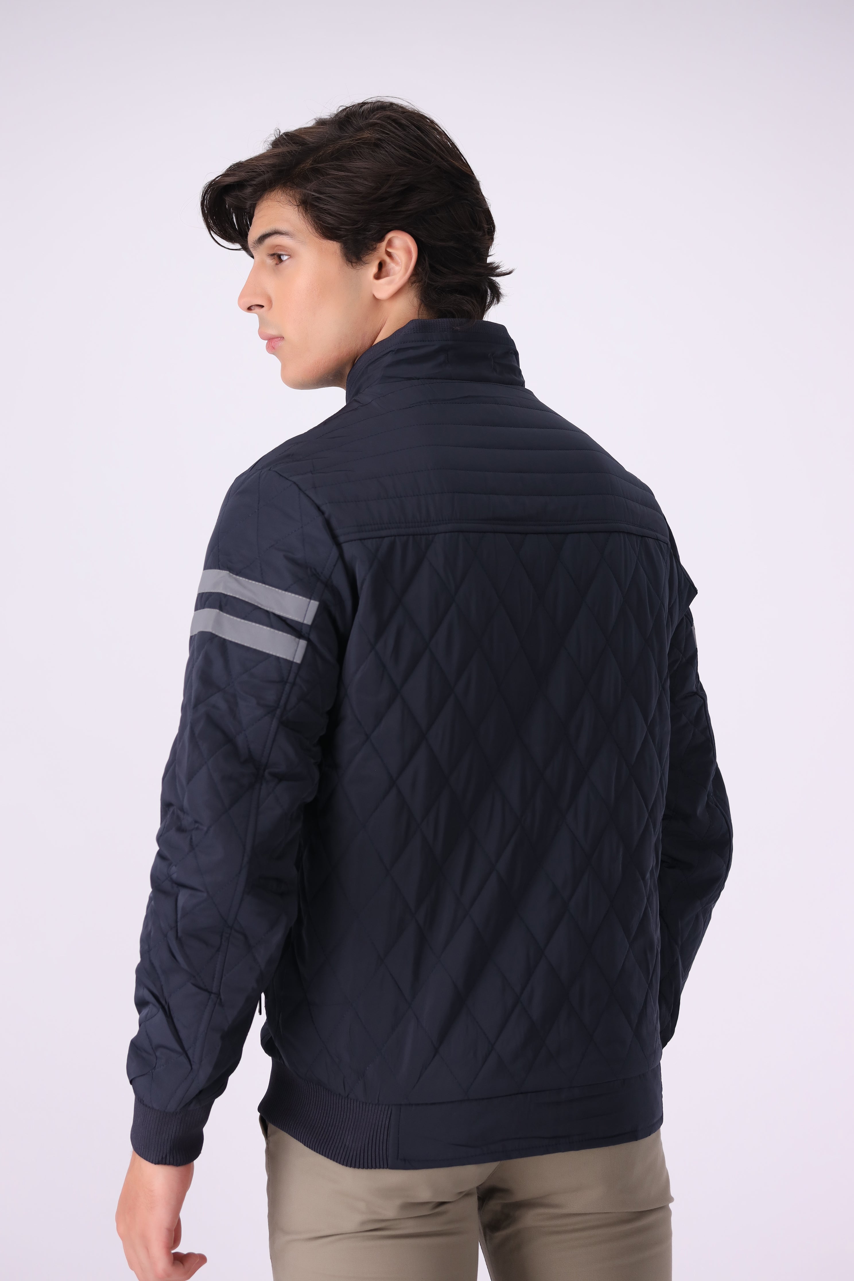 NAVY JACKET PARASHOOT (2380)
