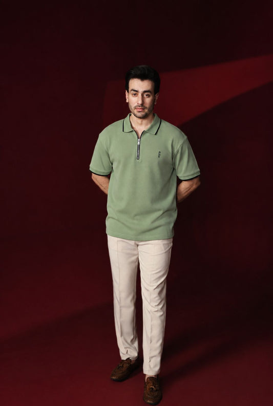 QUATER ZIPPER POLO