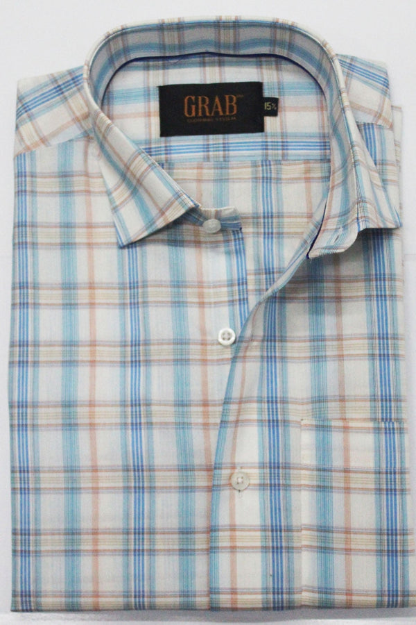 Gents Formal Check Shirt - 74C