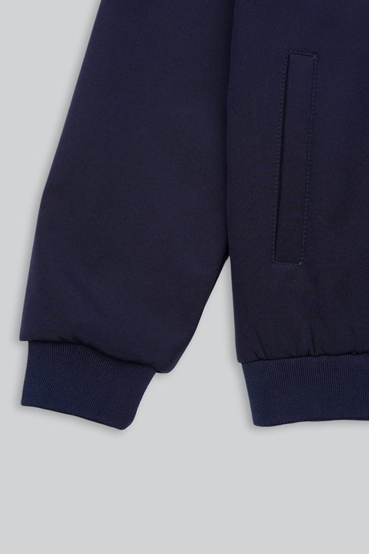 Cotton Regular Jacket Leather Collar