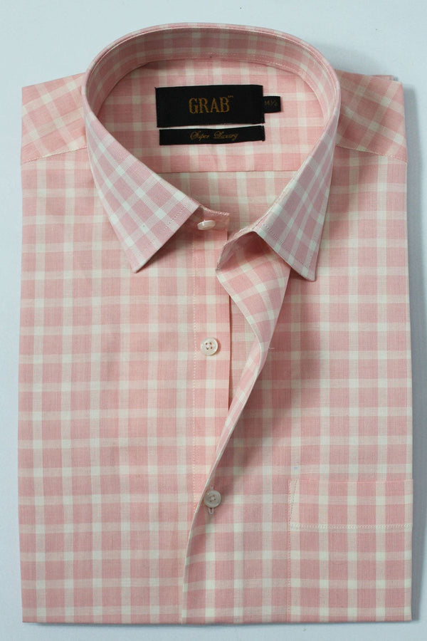 Gents Formal Check Shirt - 142C