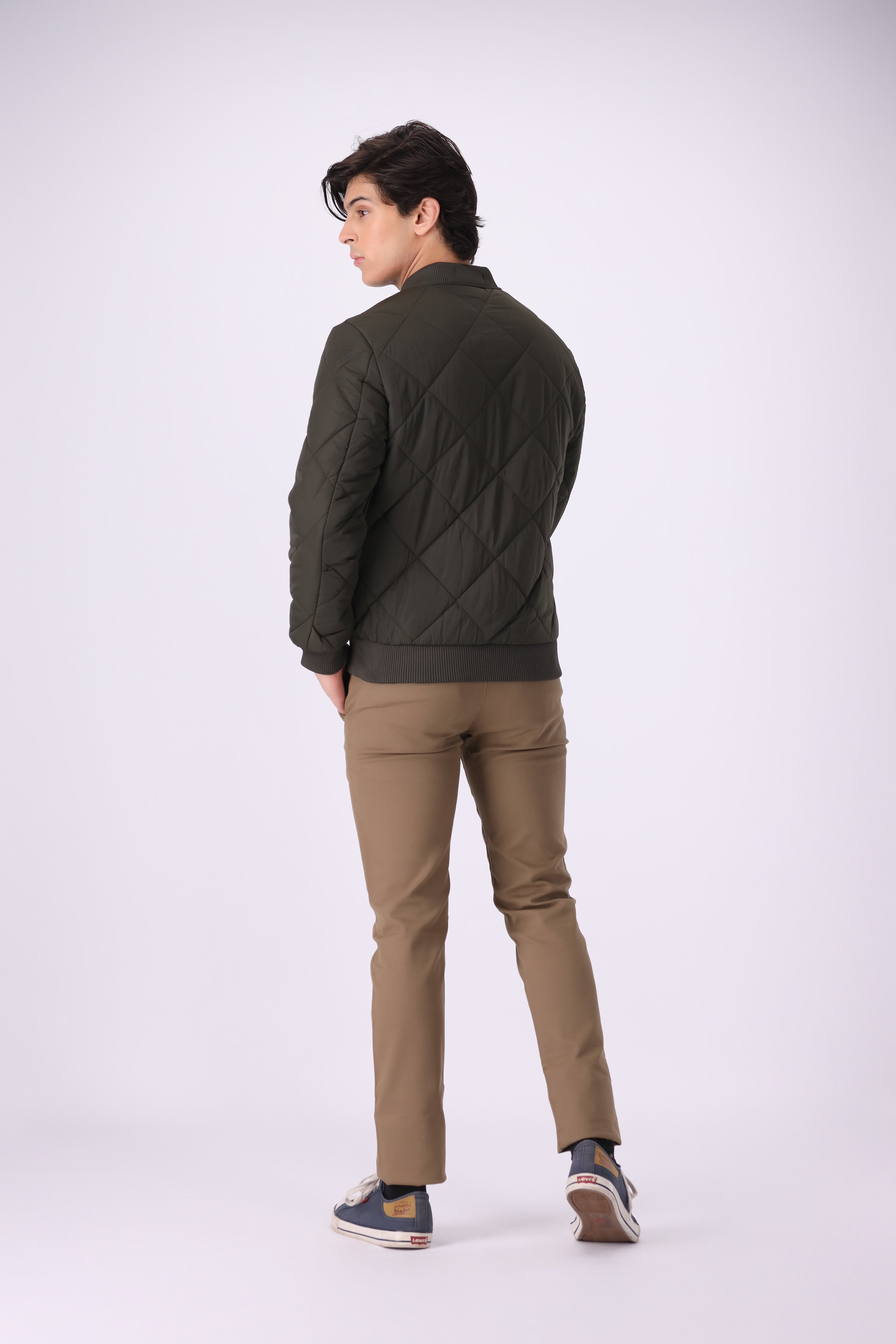 D-GREEN JACKET PARASHOOT (JY8)