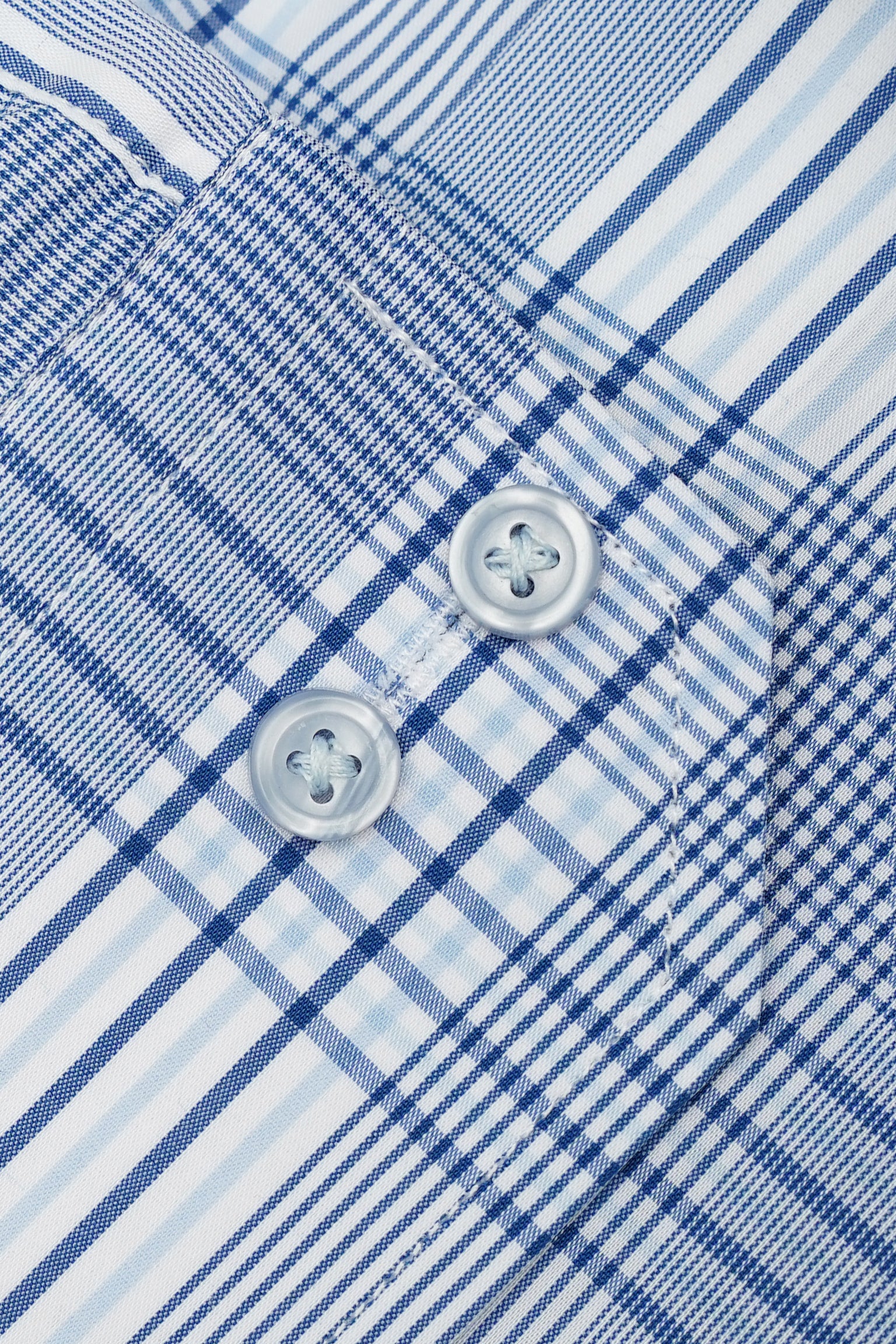 CHECKERD SHIRT NAVY