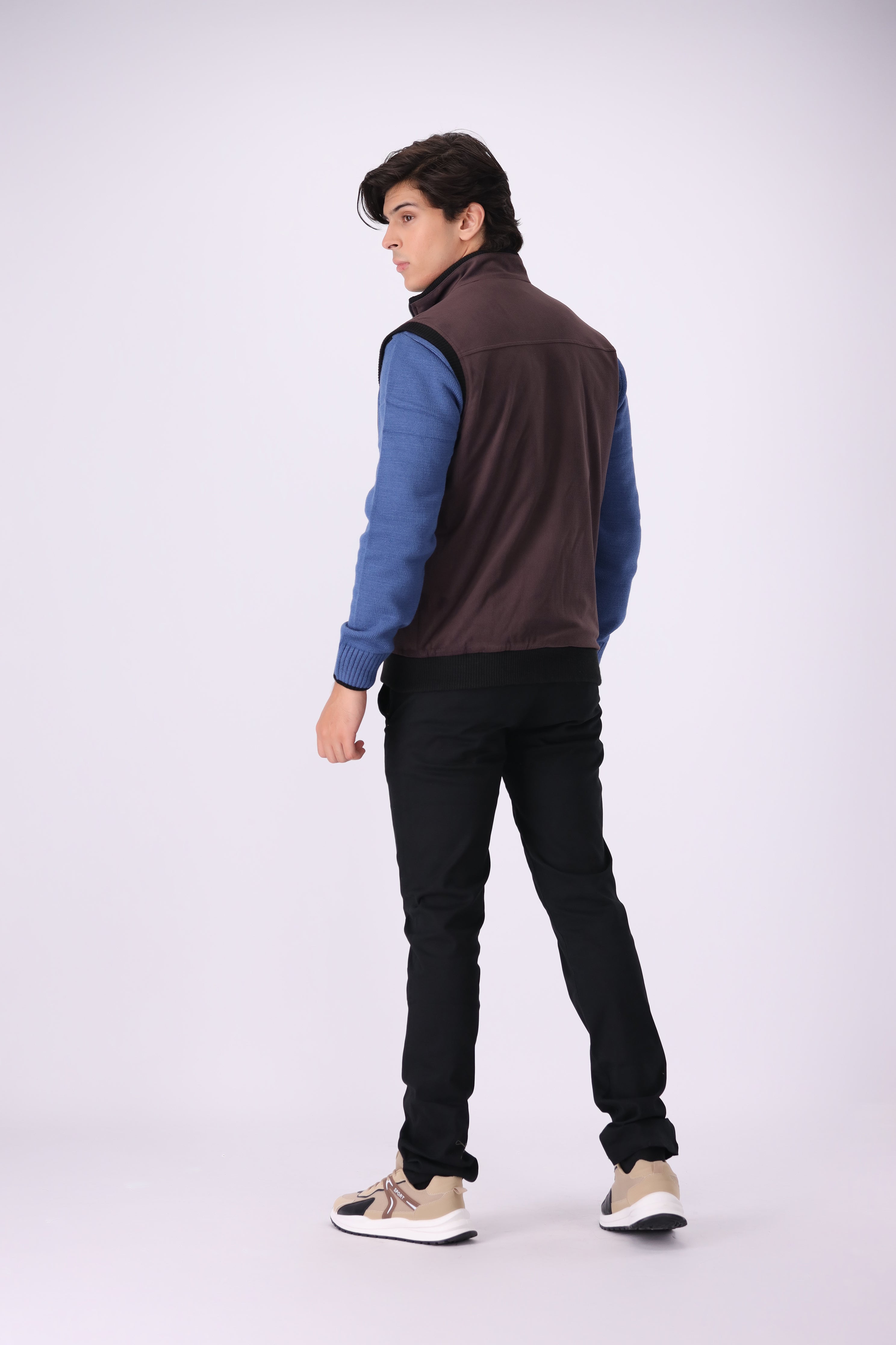 D-PURPLE JACKET TWEED S/L (02)