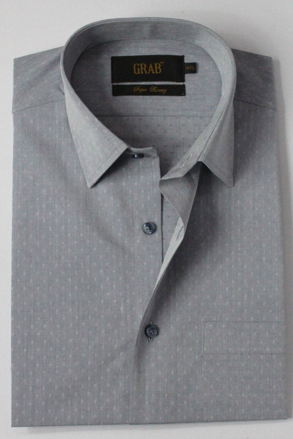 Gents Formal Self Shirt - 163C