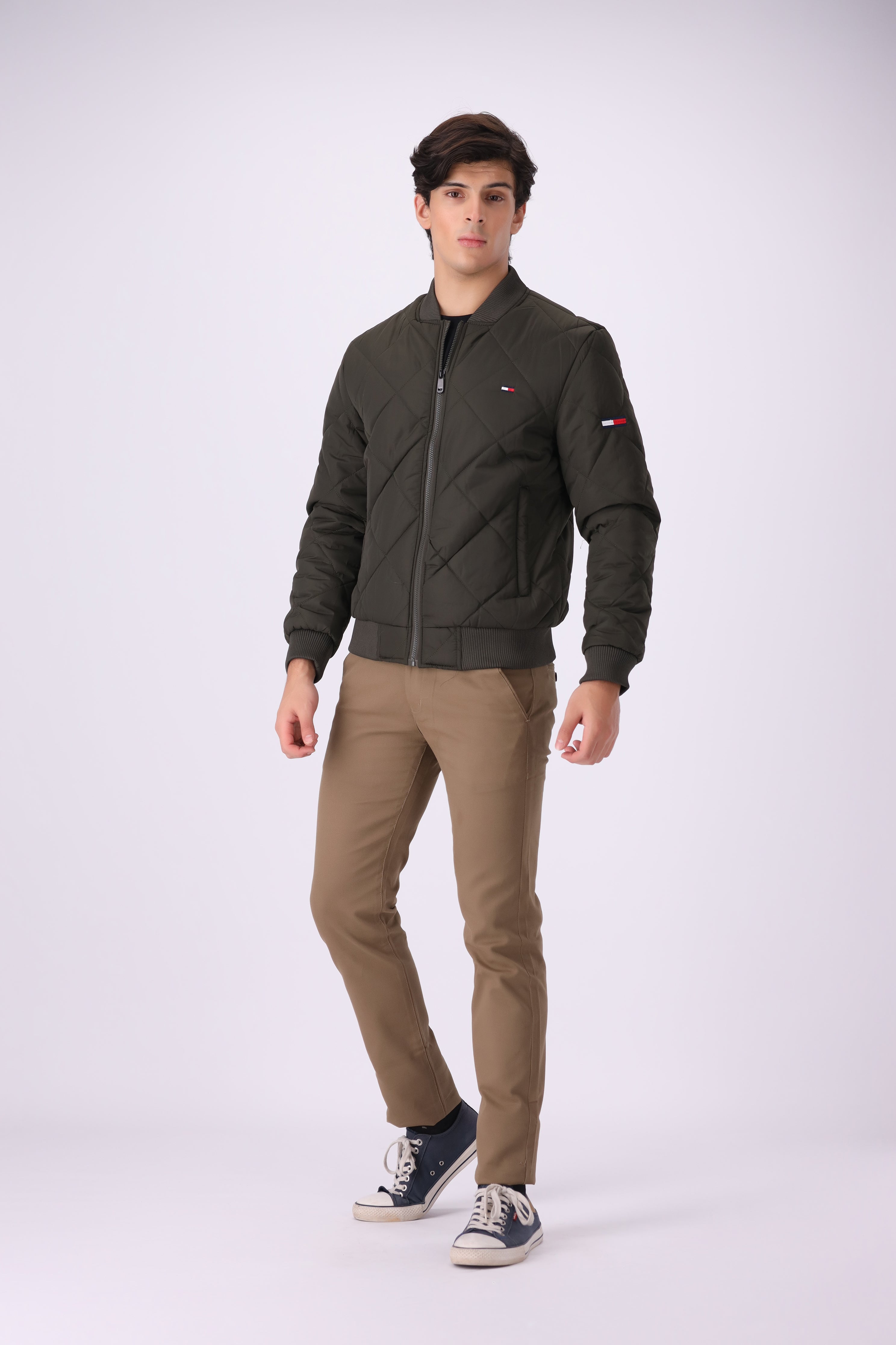 D-GREEN JACKET PARASHOOT (JY8)