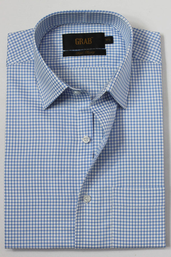 Gents Formal Check Shirt - 140C