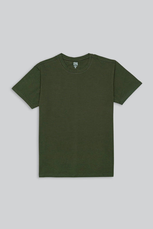 MEN BASIC DOUBLE KNIT T-SHIRT