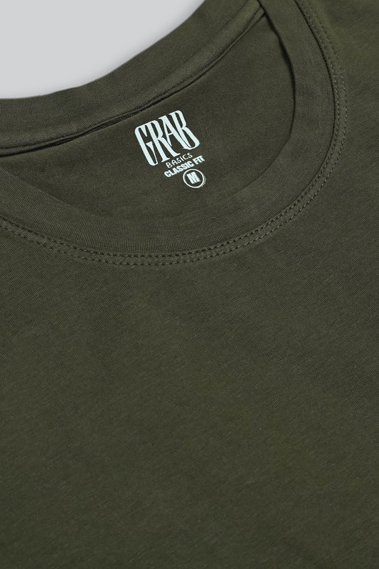 MEN BASIC DOUBLE KNIT T-SHIRT