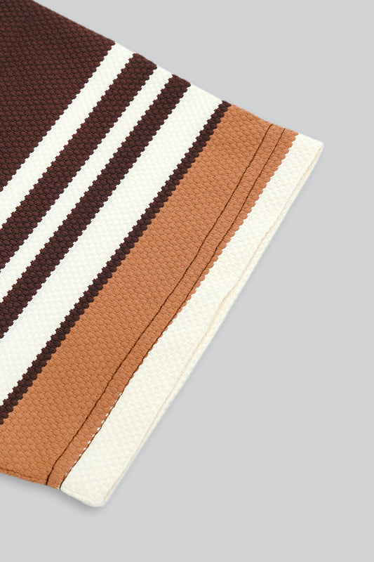 Textured Polo Shirt ( BL3 ) COFFEE