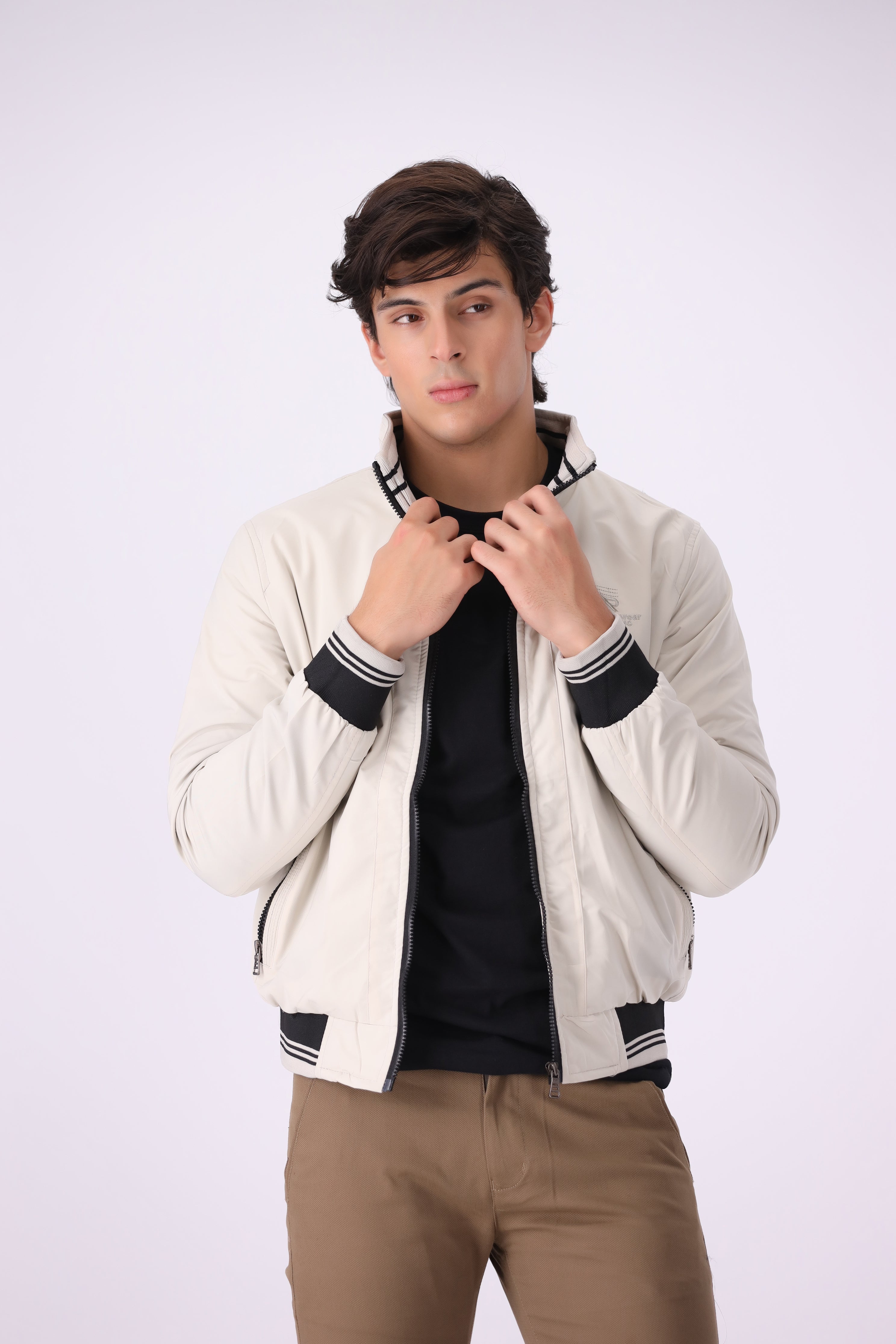 WHITE JACKET PARASHOOT (2461)