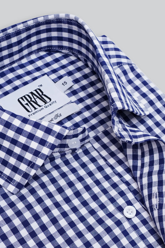 Tailored Smart Fit Shirt Checkered ( gul10 )