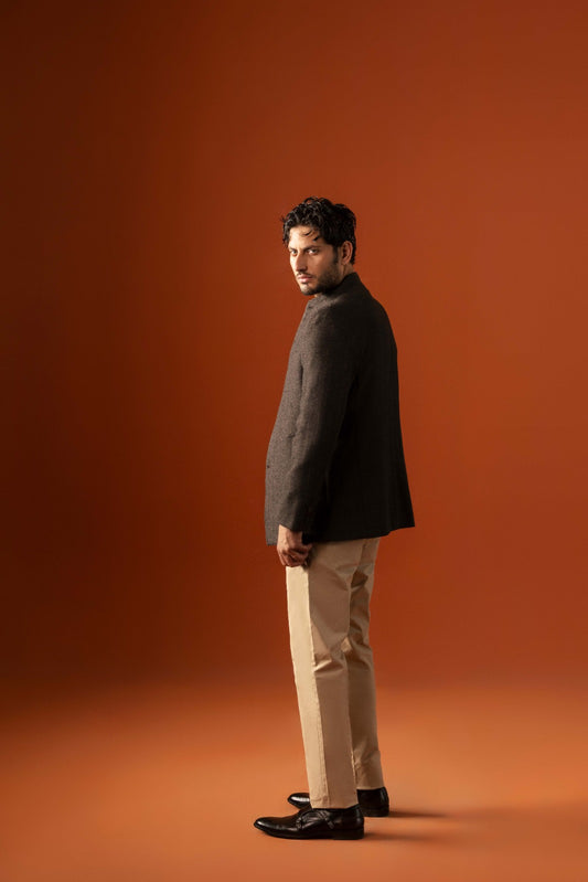 Single Mid Length Coat