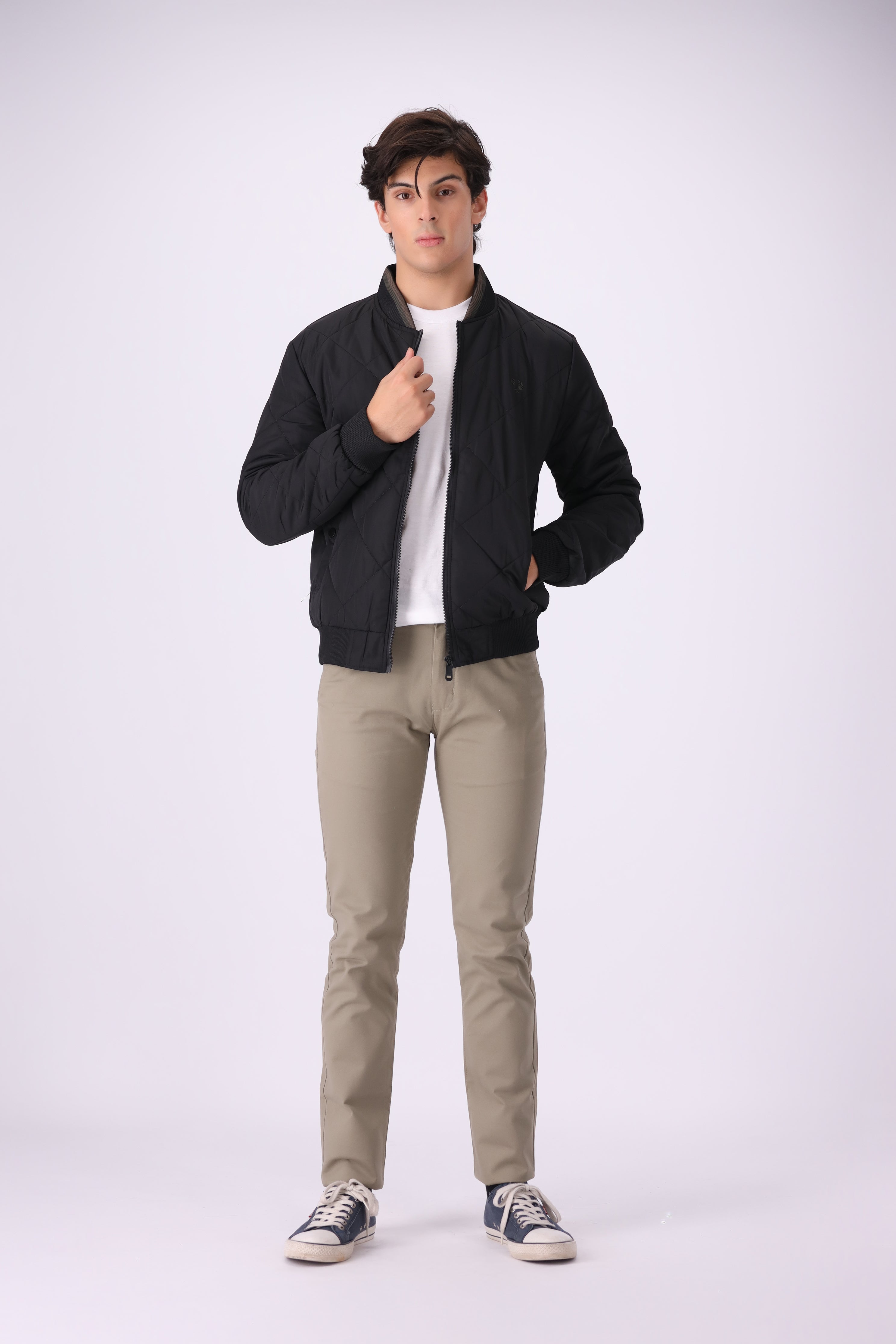 BLACK JACKET PARASHOOT (JY11)