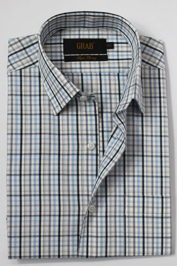 Gents Formal Check Shirt - 157C