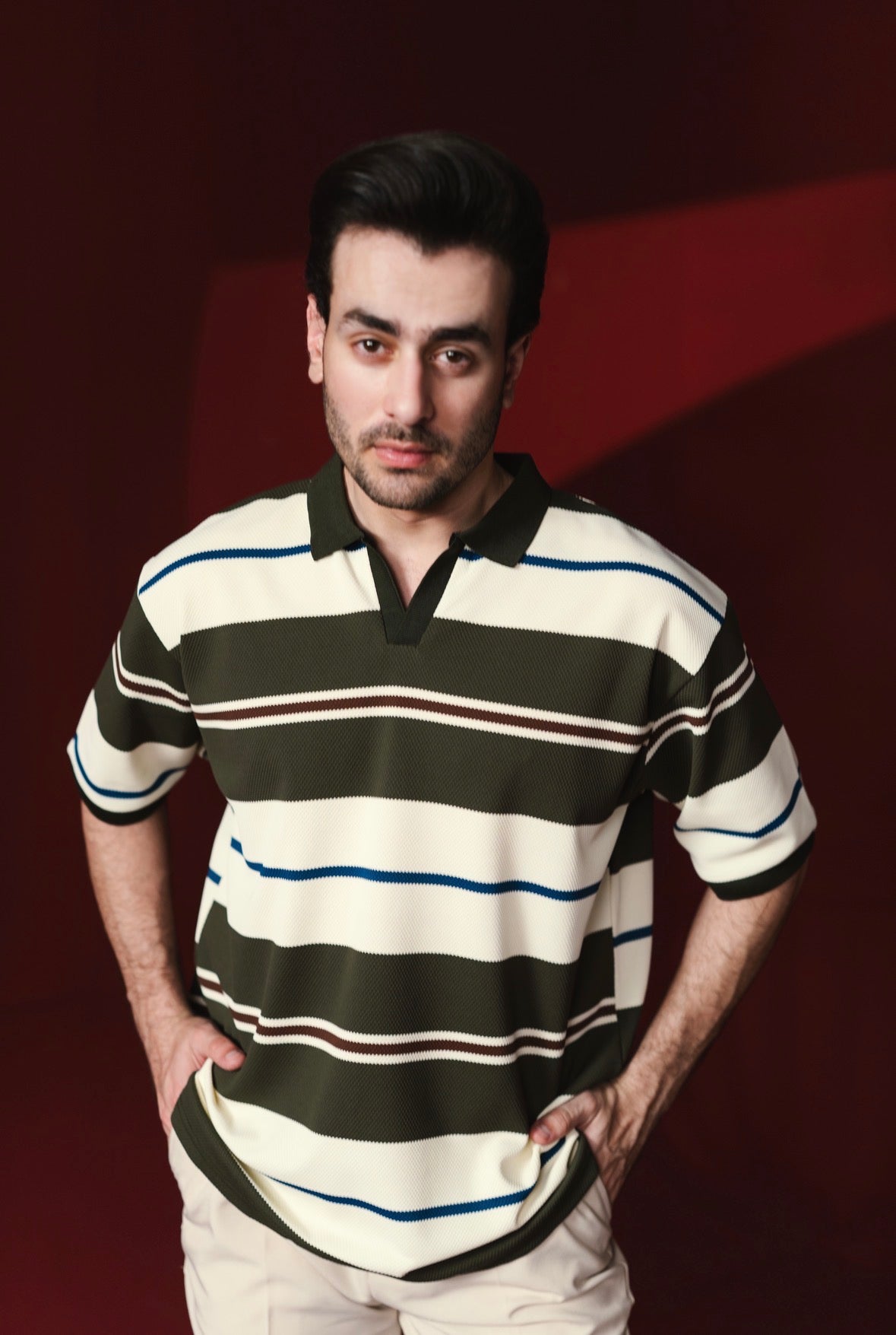 TEXTURED POLO