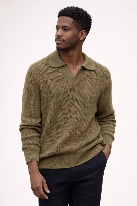 Knitted Polo