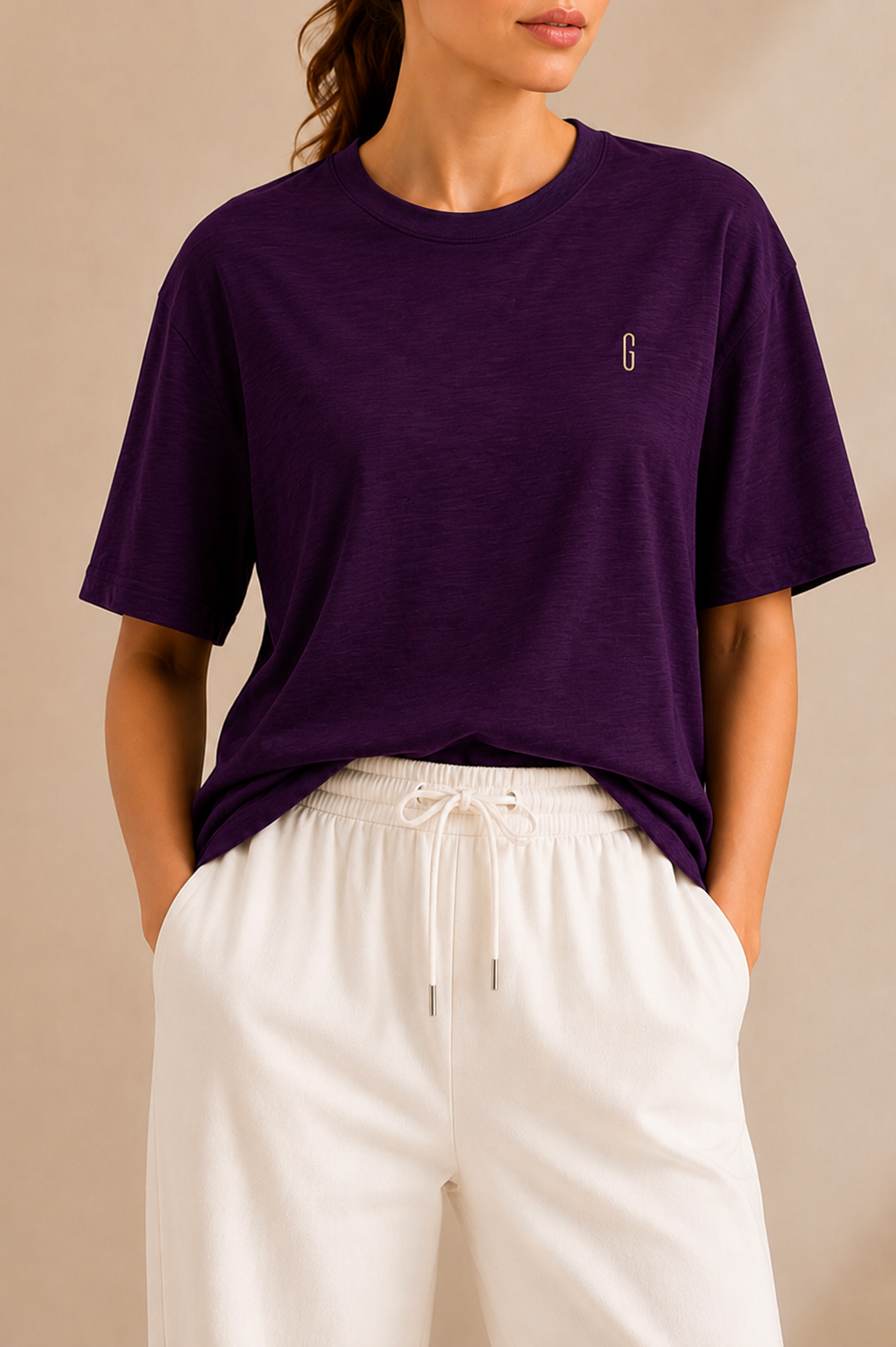 PURPLE WAFFLE REVERE TSHIRT (WOMEN)