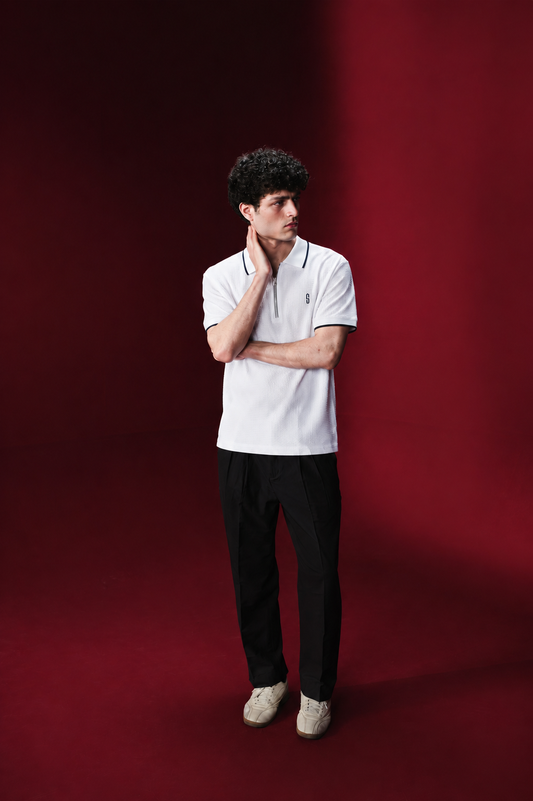 QUATER ZIPPER POLO
