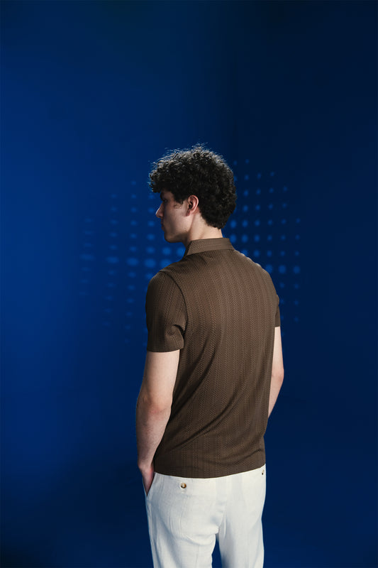 SEAMLESS  SHIRT JAQUARD