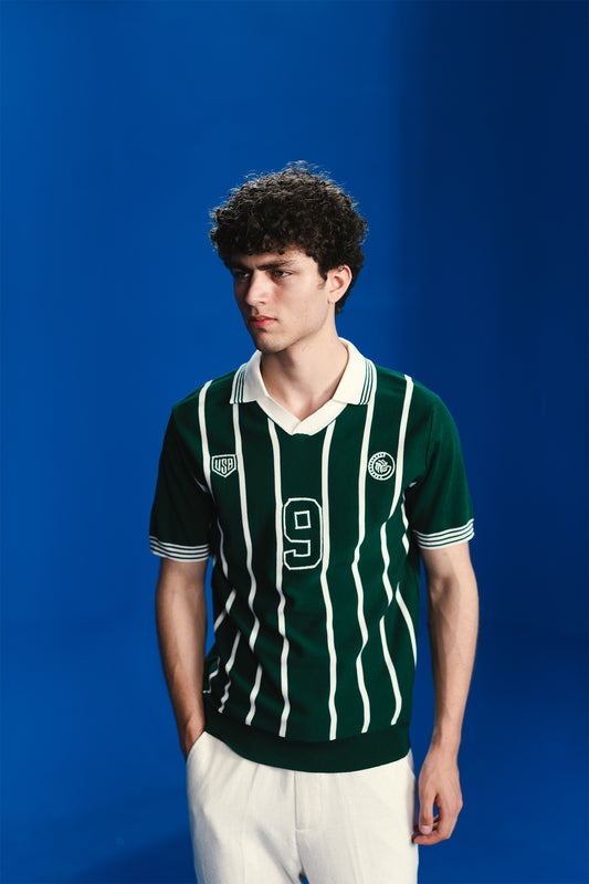 9 KNIT POLO SHIRT