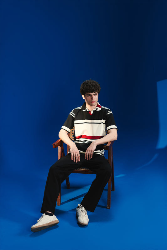 TEXTURED POLO