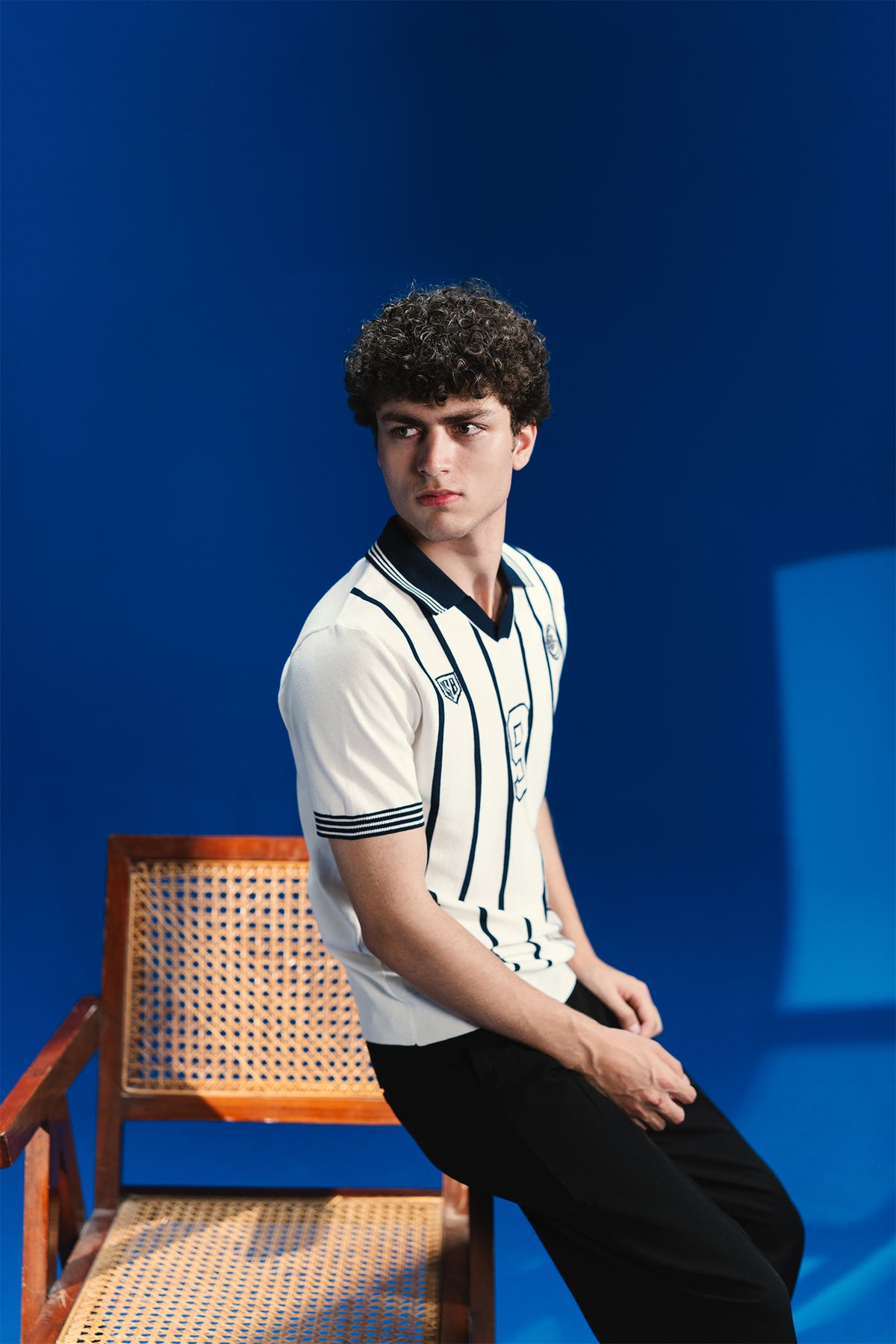 9 KNIT POLO SHIRT