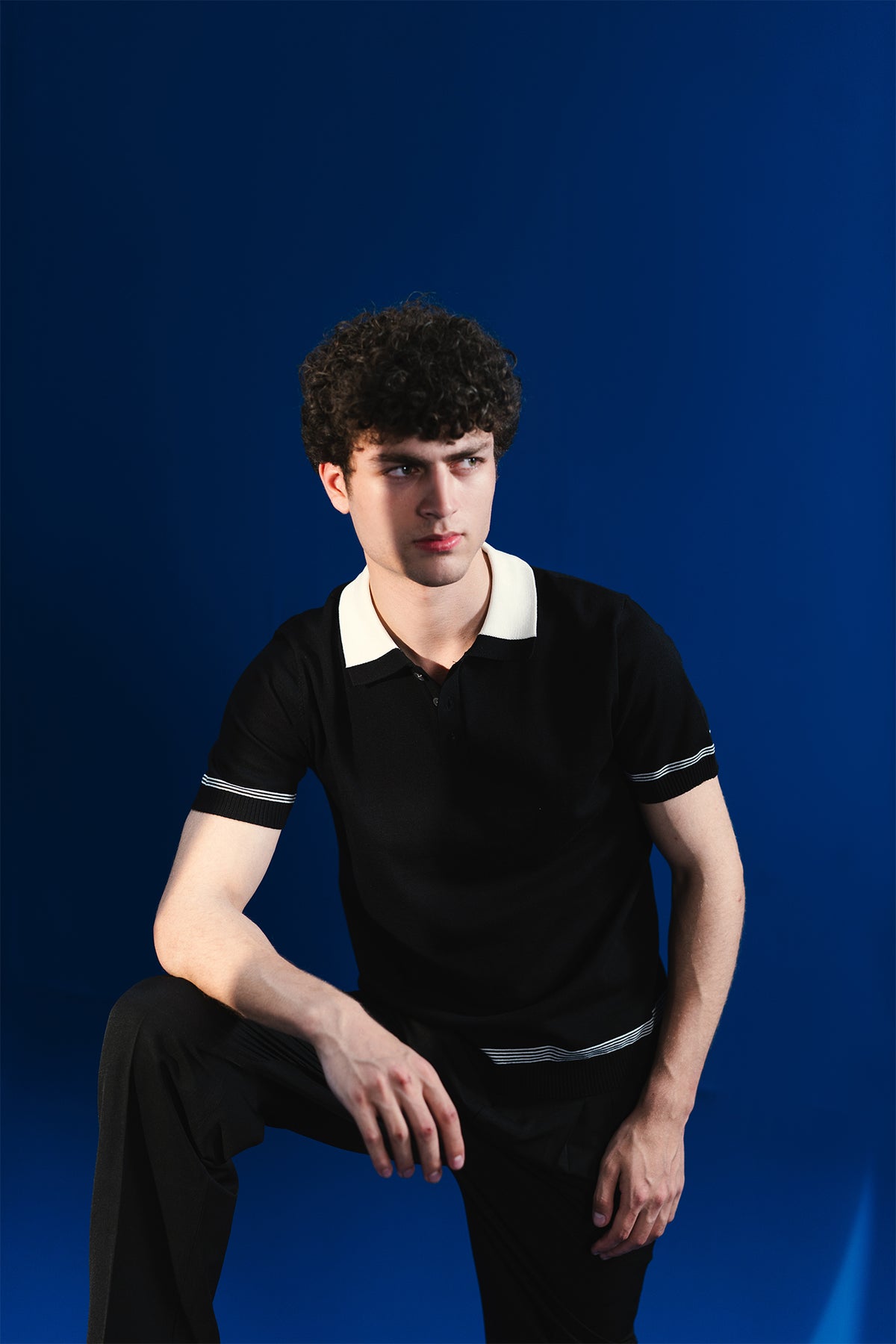 KNIT POLO
