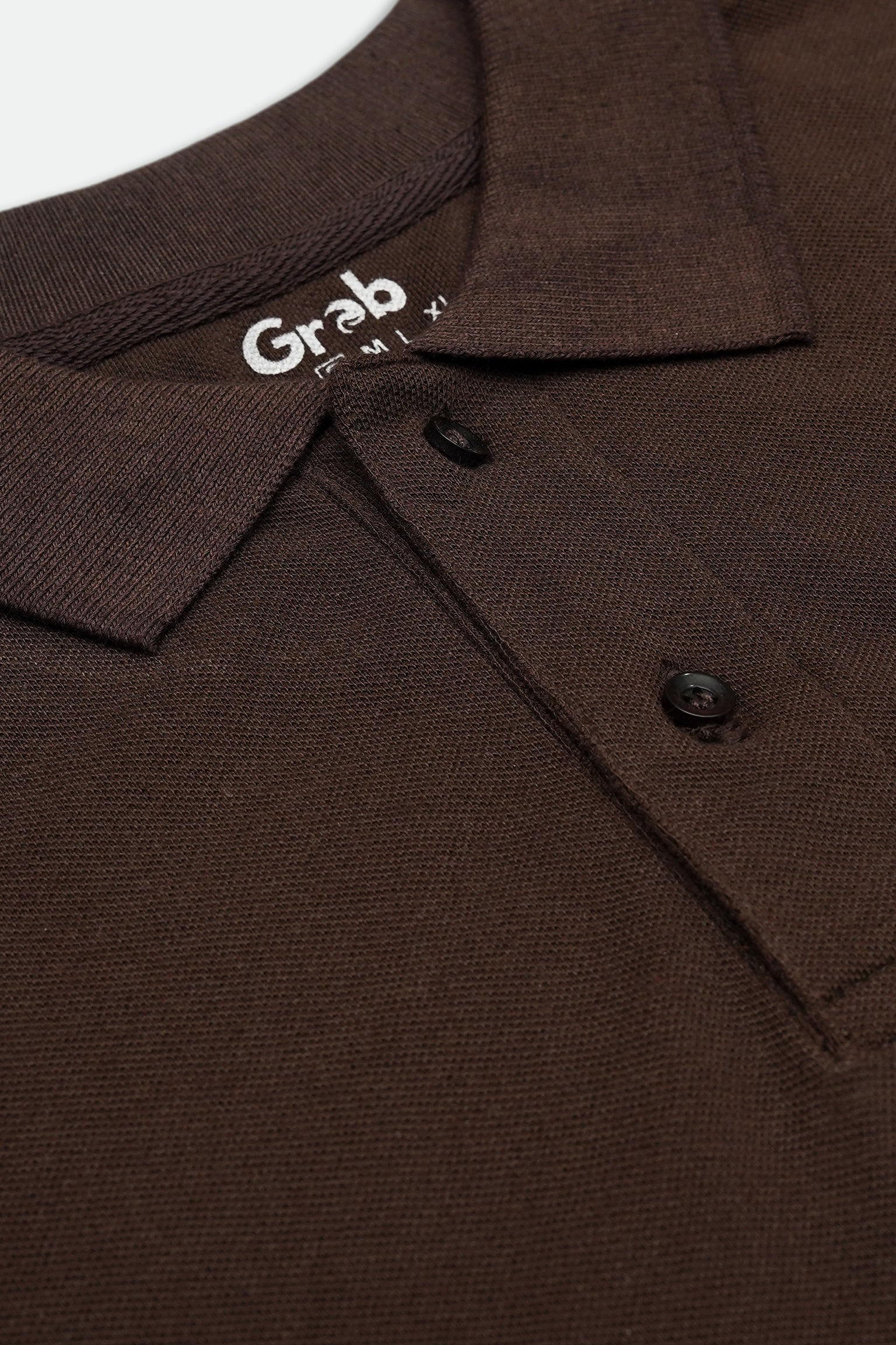 Grab Polo Shirt D Brown