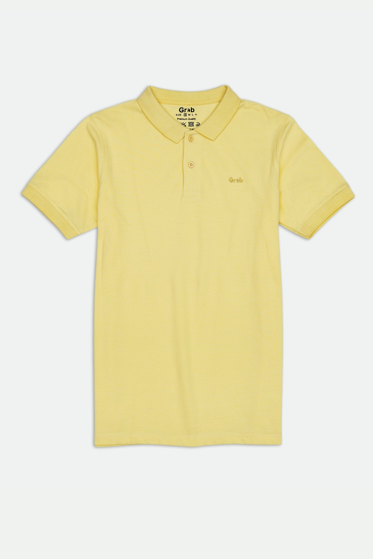 Grab Polo Shirt Yellow