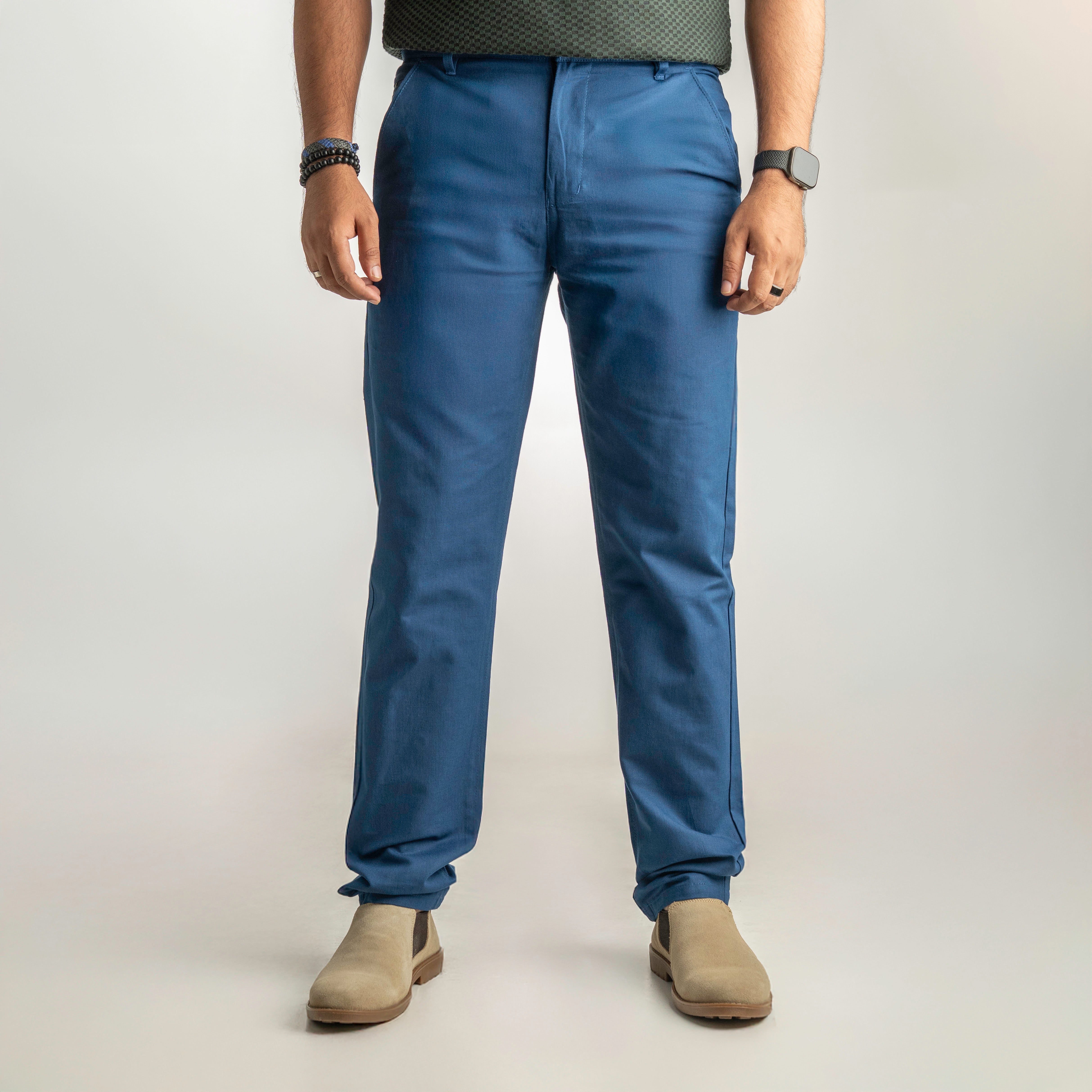Signature Chinos- Blue