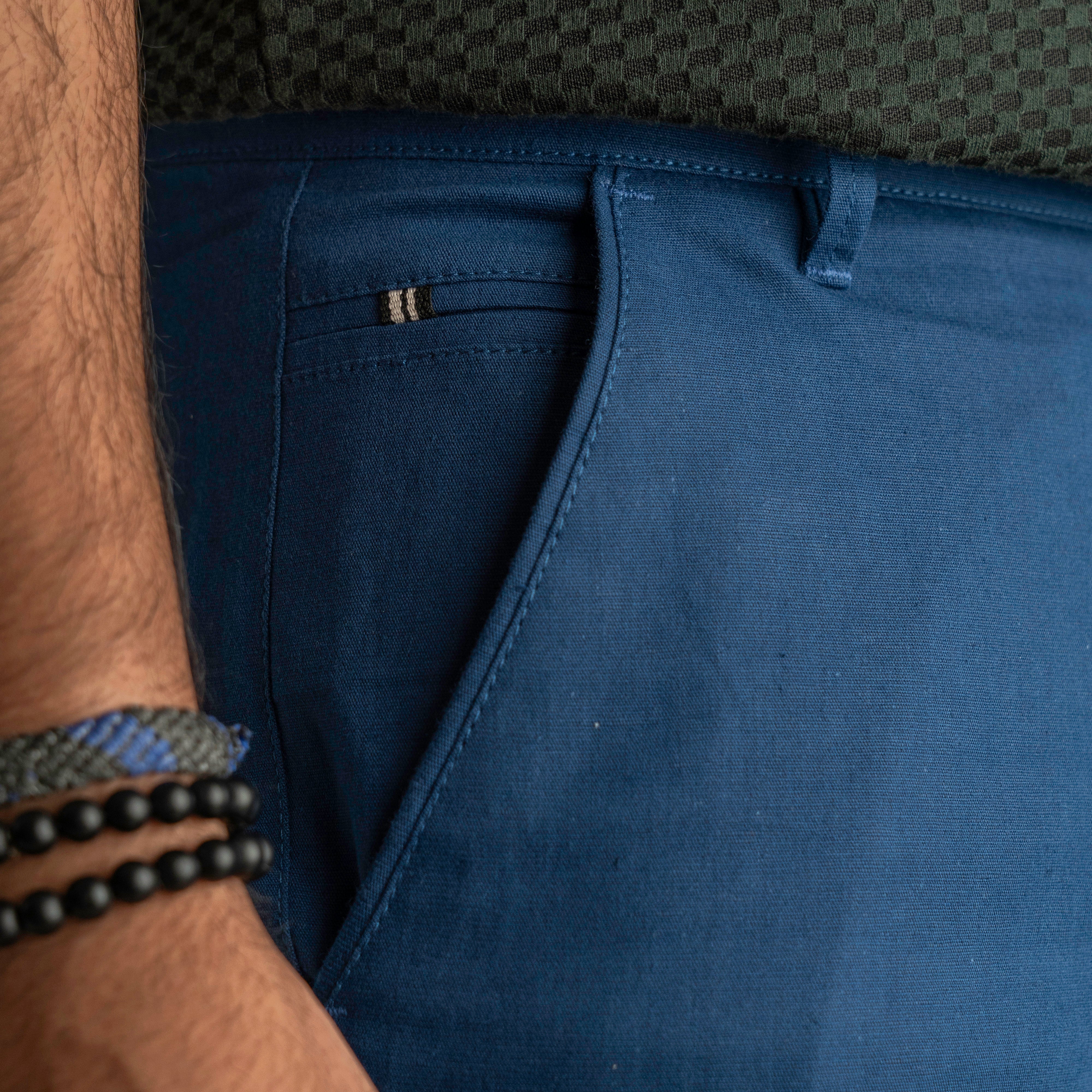 Signature Chinos- Blue