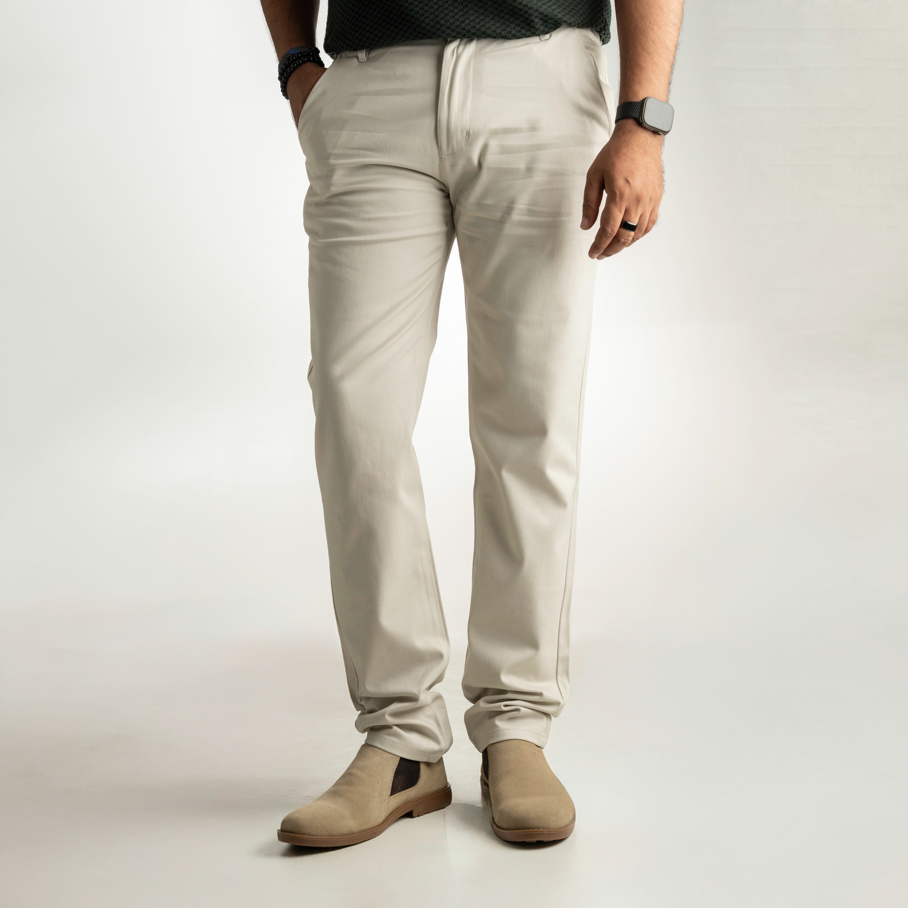 Signature Chinos - Off White