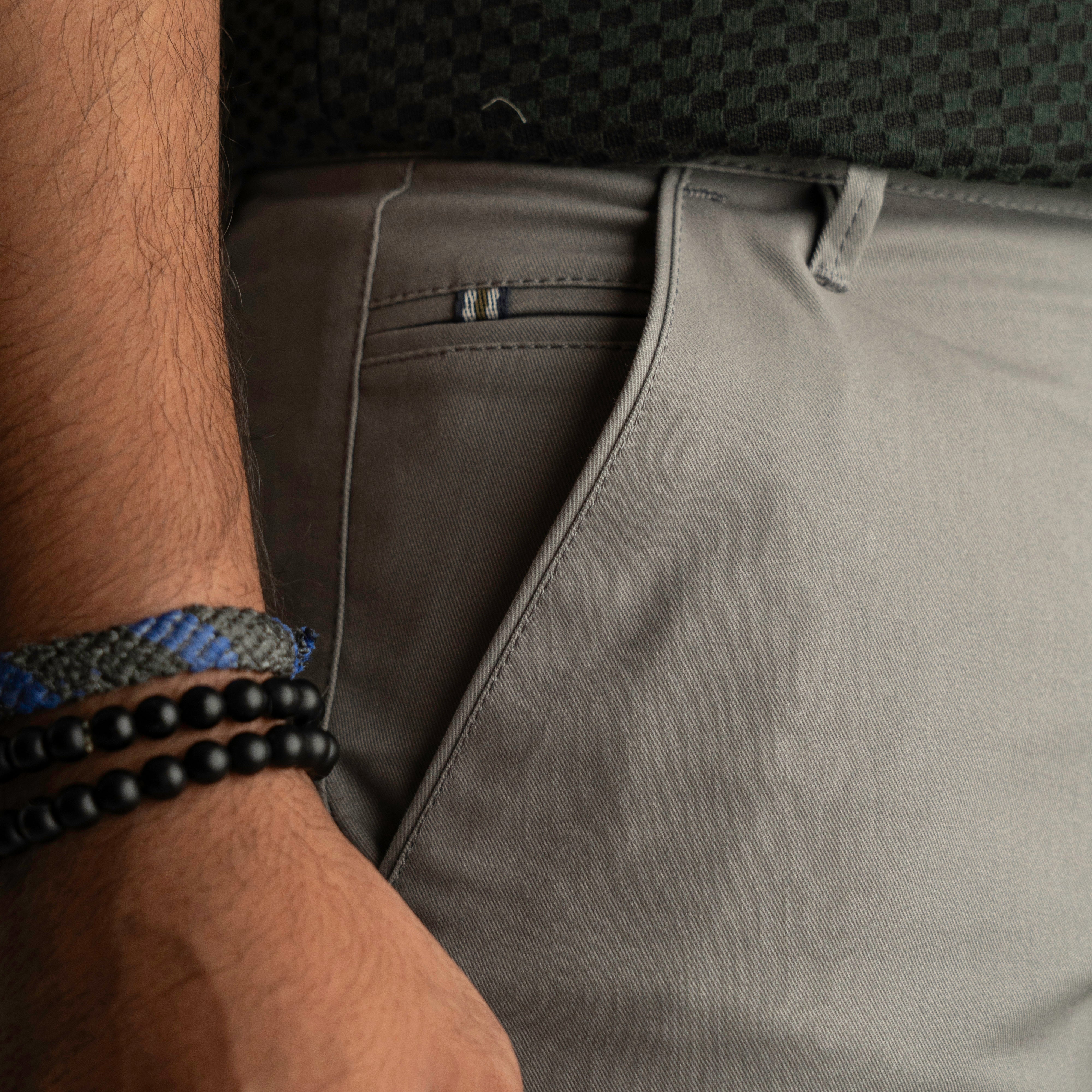 Signature Chinos - Steel