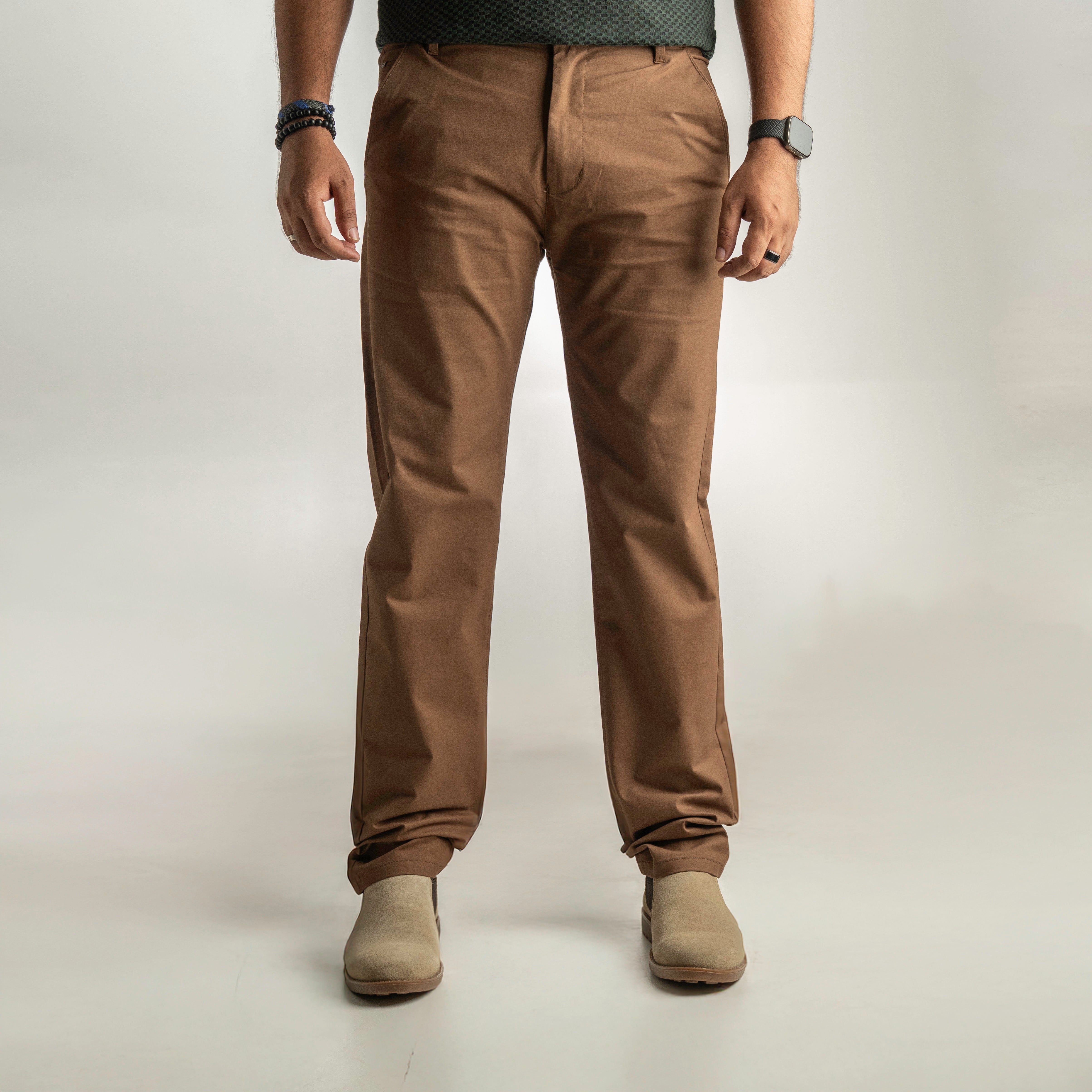 Signature Chinos -Brown