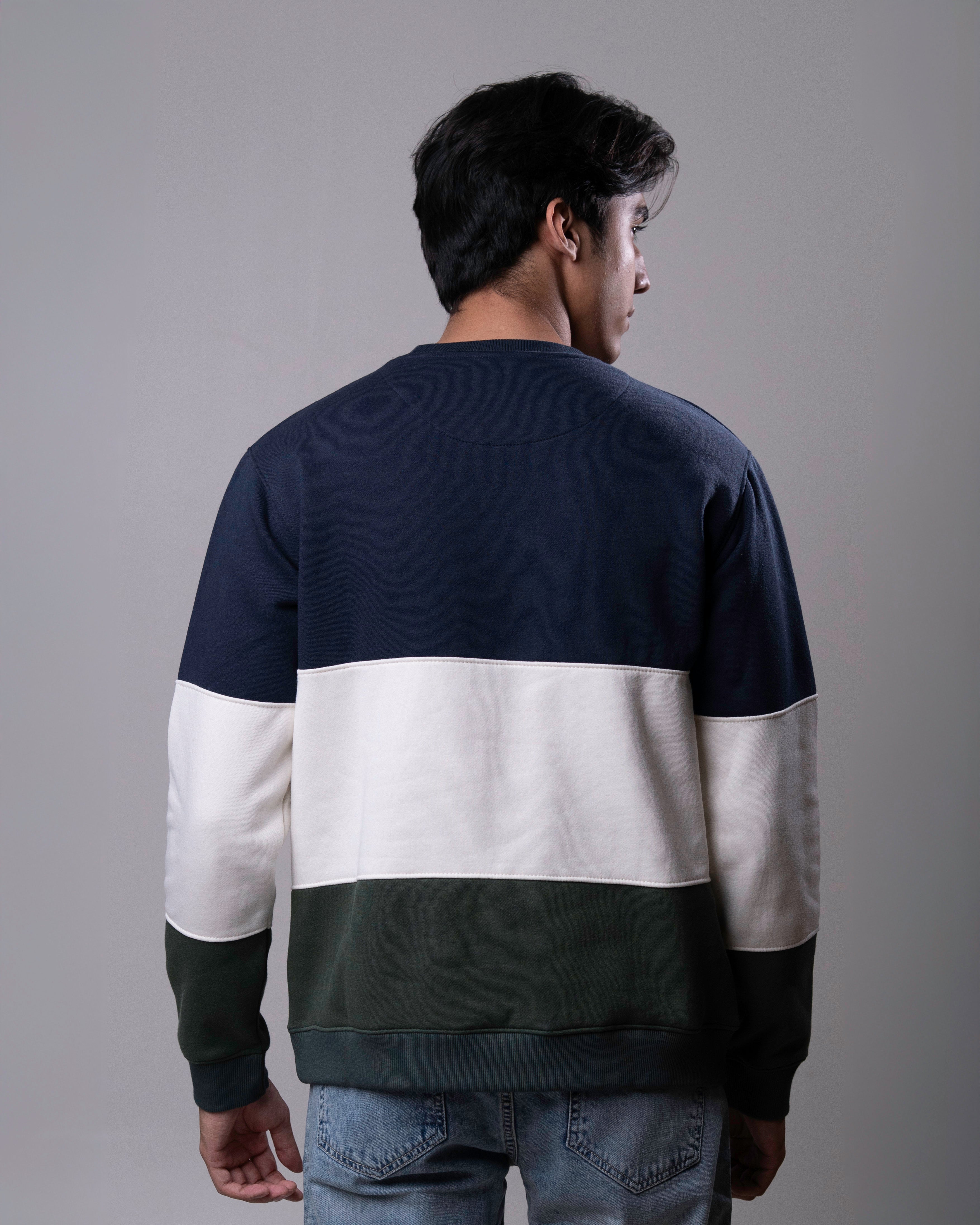 Men's Striped Sweatshirt