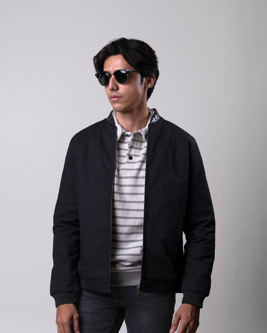 Cotton Regular Jacket Leather Collar