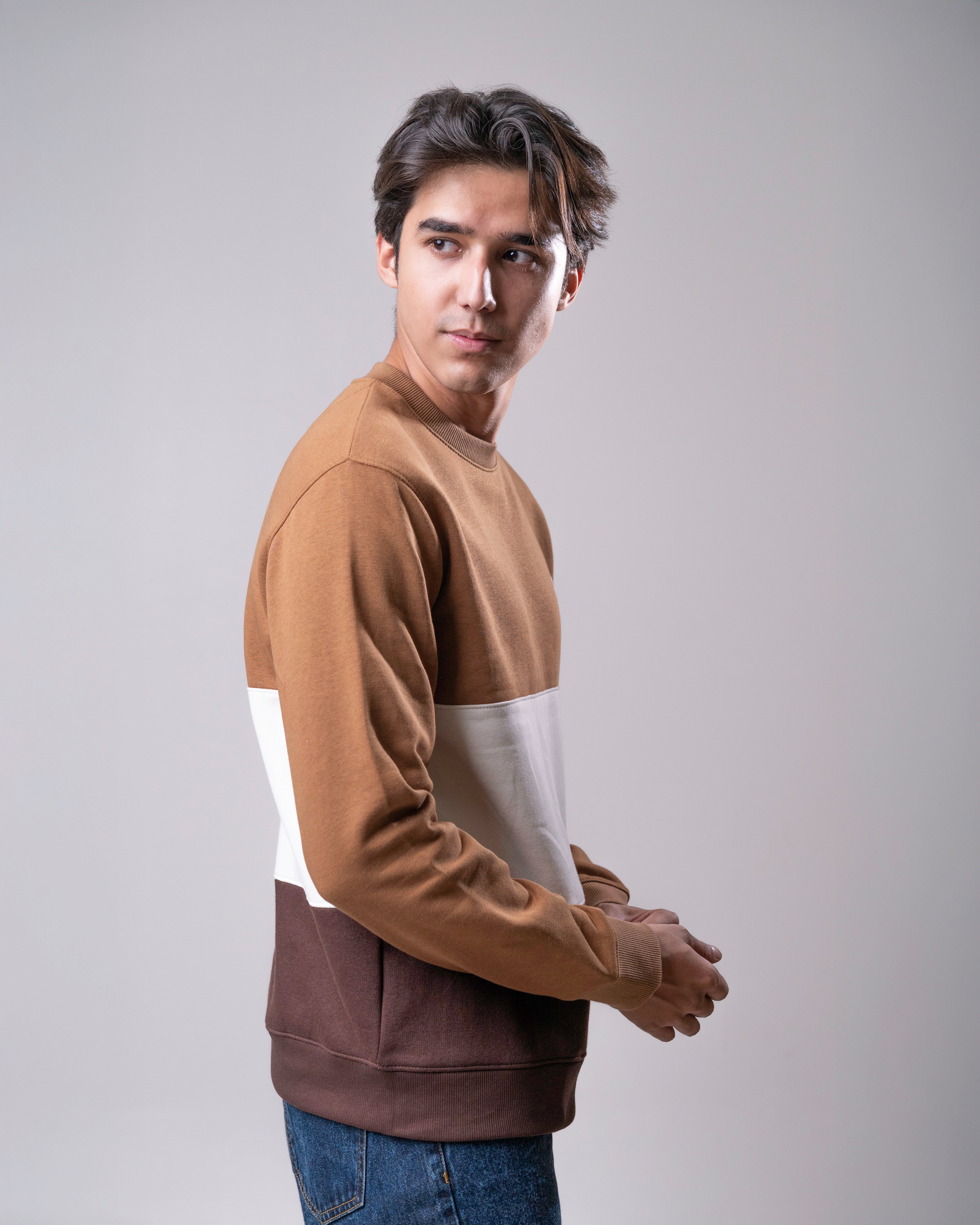 Men's Striped Sweatshirt