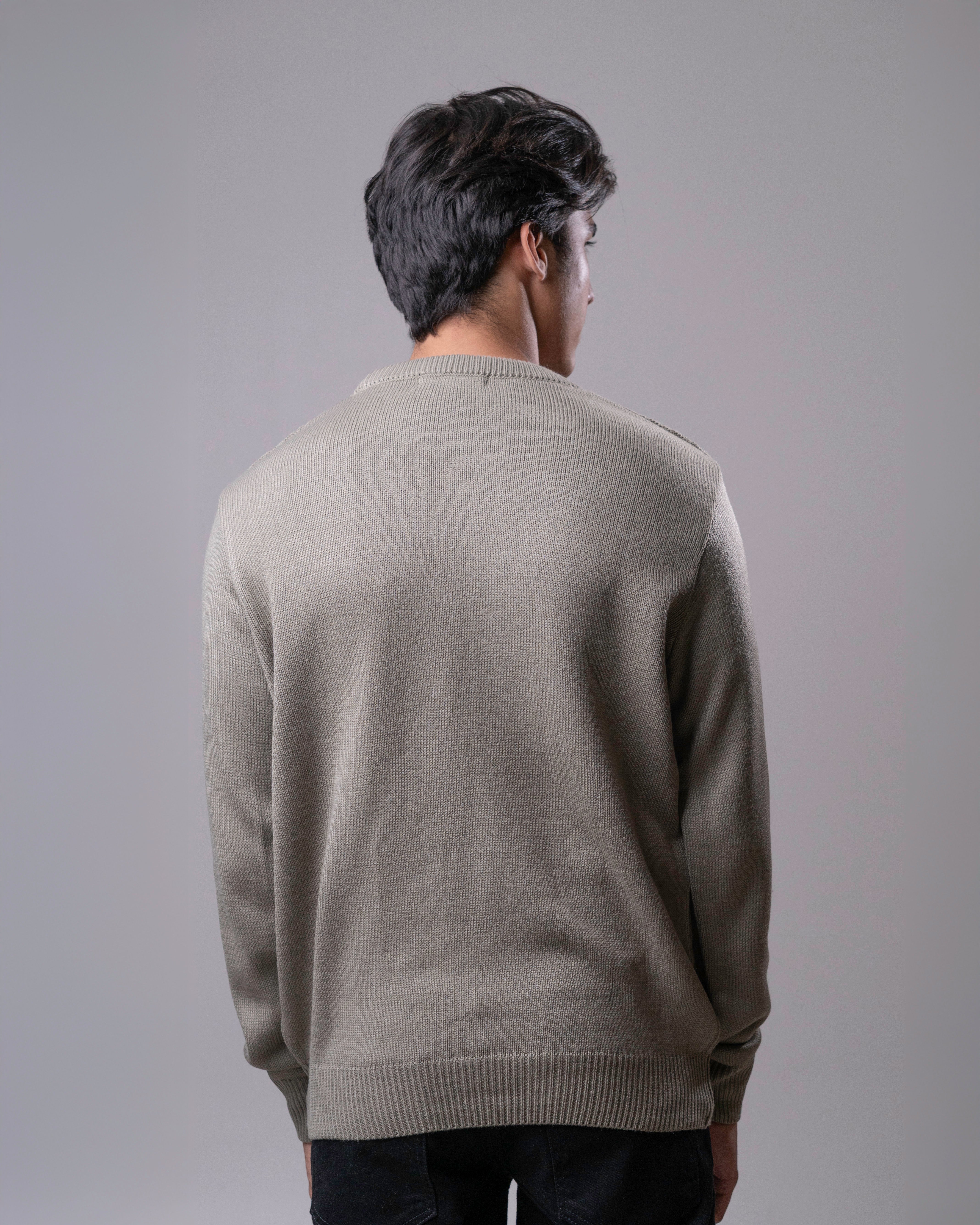 Fisherman Sweater Green