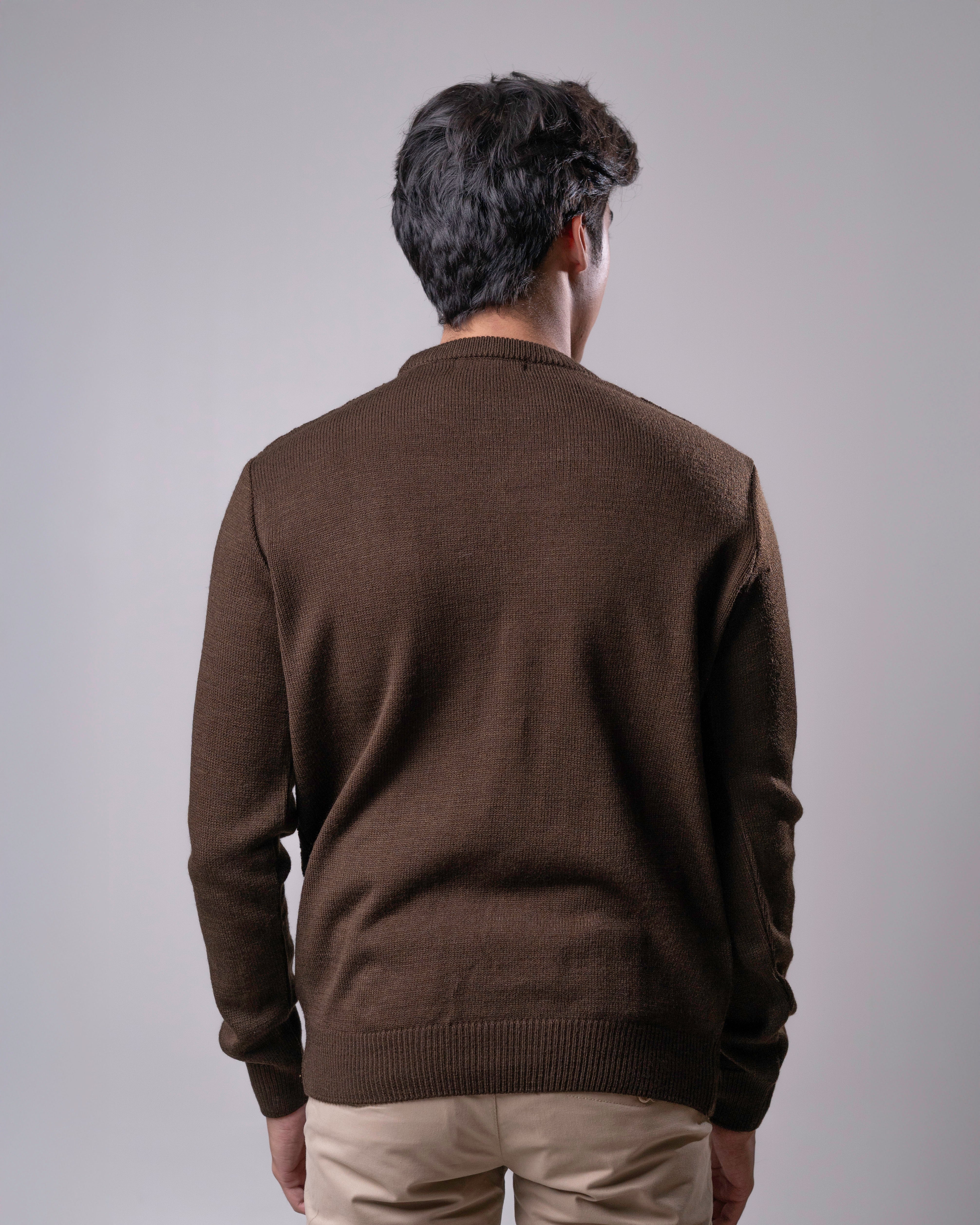 Fisherman Sweaters Brown